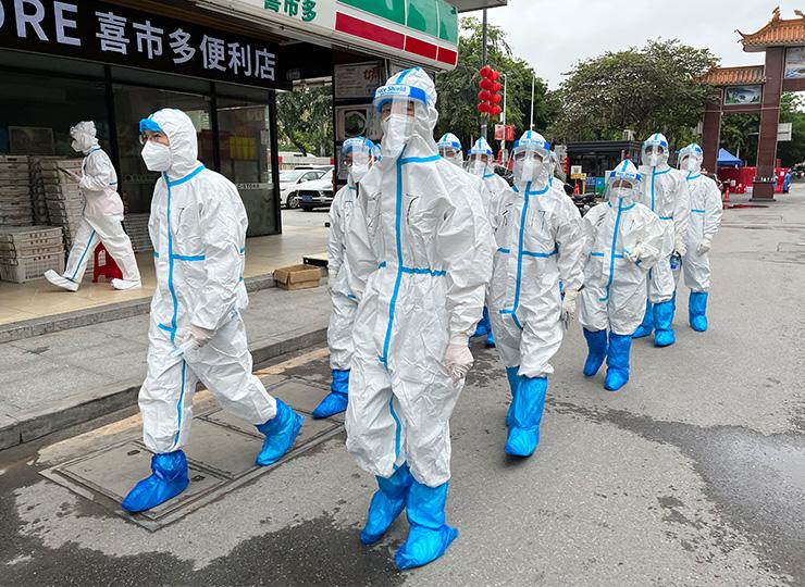 集团党员助力广州疫情封控区，筑牢抗疫“长城”